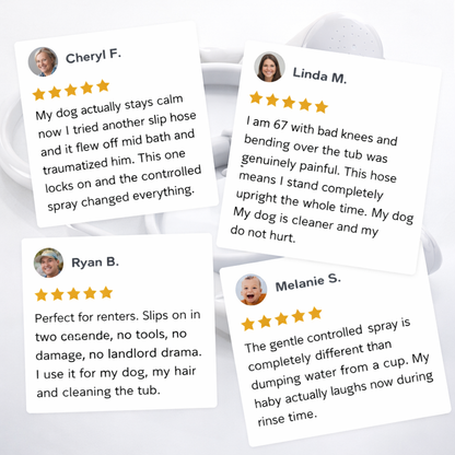 TubBuddy | The Pet Bath Sprayer