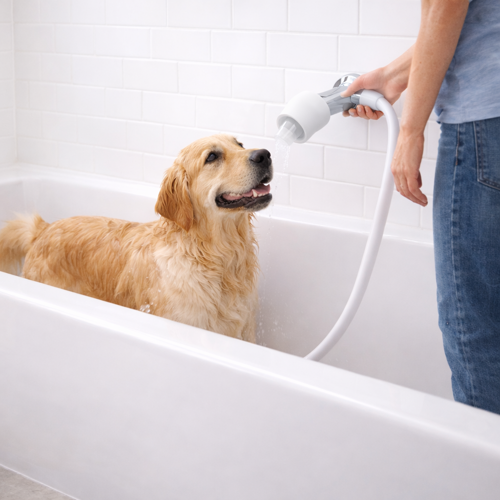 TubBuddy | The Pet Bath Sprayer